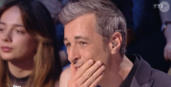 Michaël Goldman en larmes lors de la finale de la "Star Academy", TF1