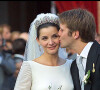Ce dernier a épousé l'actrice Cotilde Courau le 25 septembre 2023 à Rome
Mariage du prince Emmanuel-Philibert de Savoie et Clotilde Courau à la basilique Sainte-Marie des Anges à Rome le 25 septembre 2003