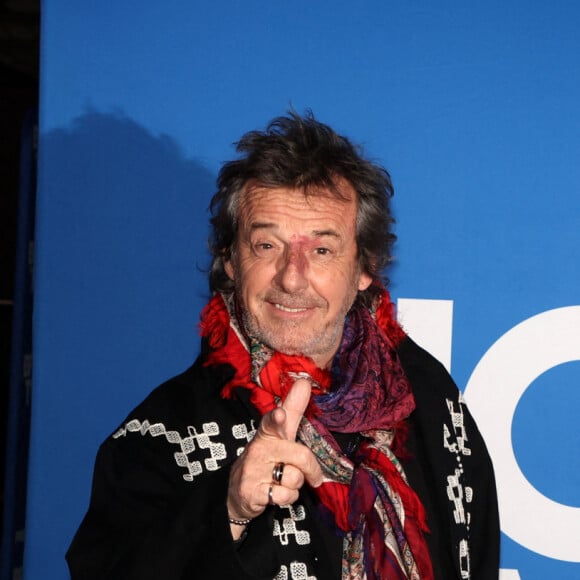 Jean-Luc Reichmann - Photocall du vernissage de l'exposition "Johnny Hallyday, l'exposition" au Palais des Expositions à Paris. Le 21 décembre 2023 © Dominique Jacovides / Bestimage  