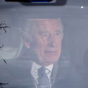 Le roi Charles III et la reine Camilla quittent la Clarence House à Londres le 6 février 2024. Photo : Victoria Jones/PA Wire/ABACAPRESS.COM