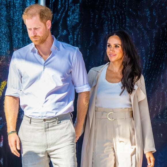 Prince Harry et sa femme Meghan Markle - Jour 7 des Invictus Games, 16 septembre 2023.