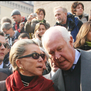 Le prince Victor-Emmanuel de Savoie, la princesse Marina à Turin en 2006.
