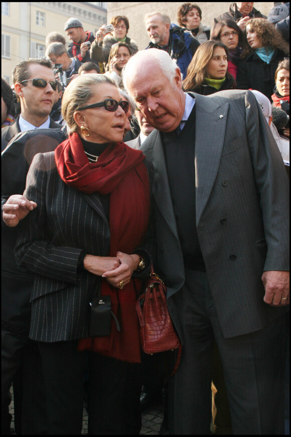 Le prince Victor-Emmanuel de Savoie, la princesse Marina à Turin en 2006.
