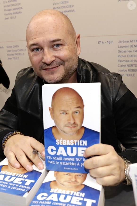 Sébastien Cauet - Salon du livre de Paris le 16 mars 2019. © Cédric Perrin/Bestimage 
