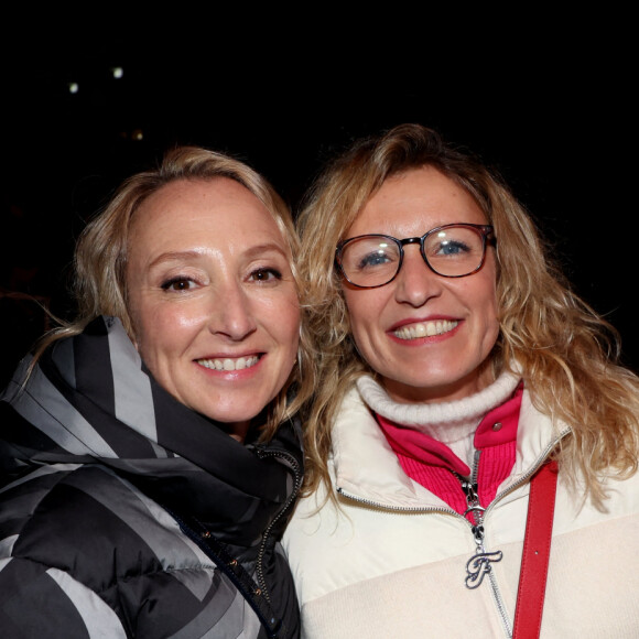 Exclusif - Audrey Lamy et sa soeur Alexandra Lamy - 27e Festival International du Film de Comédie de l'Alpe d'Huez, le 17 janvier 2024. © Dominique Jacovides / Bestimage