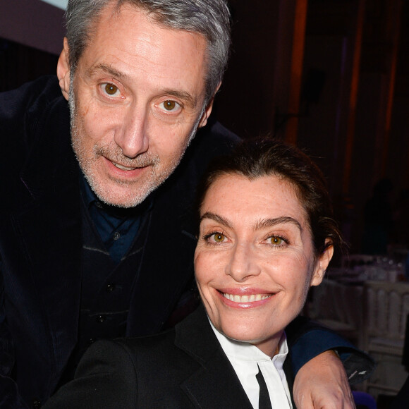 Exclusif - Antoine de Caunes et sa femme Daphné Roulier à la soirée des Distinctions de la FIDH (Fédération Internationale des Droits de l'Homme) à l'Hôtel de Ville à Paris, le 6 décembre 2016. © Guirec Coadic/Bestimage 