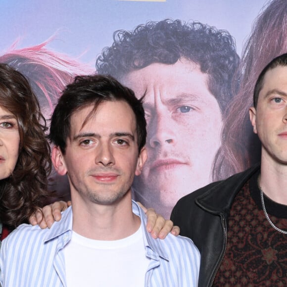 Valérie Lemercier, Bryan Marciano et Finnegan Oldfield - Avant-première du film "L'arche de Noé" à l'UGC Bercy à Paris le 20 novembre 2023. © Denis Guignebourg/BestImage