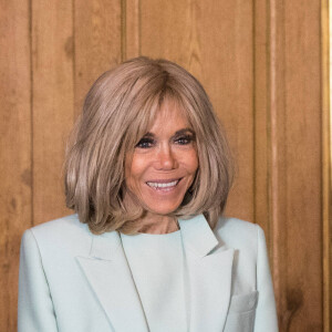 Le roi et la reine de Suède accueillent le président français et sa femme la Première Dame Brigitte Macron au palais royal de Stockholm, Suède, le 30 janvier 2024.