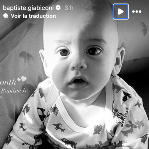 Baptiste Giabiconi, Instagram