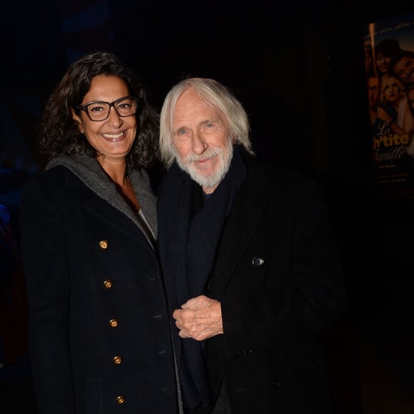 Pierre Richard et sa femme Ceyla Lacerda - After-party du film "La Ch'tite Famille" à la discothèque Yoyo à Paris, France, le 14 février 2018. Evènement organisé par Five Eyes Production. © Rachid Bellak/Bestimage 