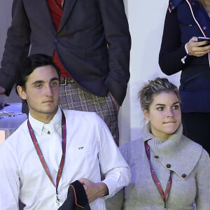 "On a été longtemps ensemble, mais aujourd'hui c'est mon meilleur ami, c'est mon pilier. J'ai besoin de le voir, sinon ça ne va pas", a expliqué Sophie Tapie 
 
Exclusif -Sophie Tapie et son compagnon le cavalier Raphael Goehrs au Gucci Masters de Villepinte le 6 decembre 2013.