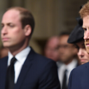 Le prince Harry - Service of hope, messe en l'honneur des victimes de l'attentat de Londres à l'abbaye de Westminster à Londres. Le 5 avril 2017 