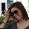Eva Longoria entourée de son mari Tony Parker, et des ses amis, dont Kim Kardashian, Robin Antin, et Jaime Camil, à Miami, le 15 mars 2010