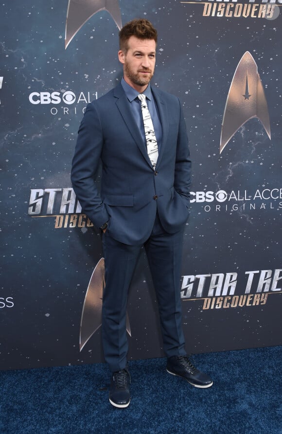 Kenneth Mitchell - Première de la série "Star Trek Discovery'" au théâtre Arclight à New York, le 19 septembre 2017.