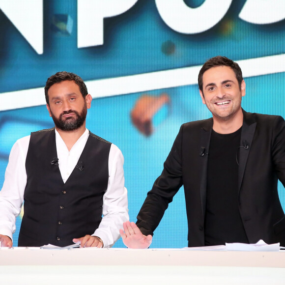 Exclusif -Cyril Hanouna et Camille Combal - Enregistrement de la première émission de la rentrée de Touche pas à mon poste (TPMP) sur C8 à Paris le 5 septembre 2016. © Dominique Jacovides / Bestimage   No Web No Blog Belgique Suisse 