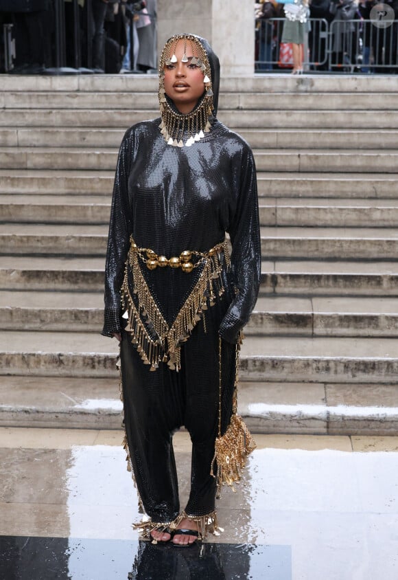 Paola Locatelli - Arrivées au défilé Rabanne mode femme automne / hiver 2024-2025 lors de la Fashion Week de Paris (PFW) au Palais de Tokyo à Paris, France, le 29 février 2024. © Denis Guignebourg/Bestimage