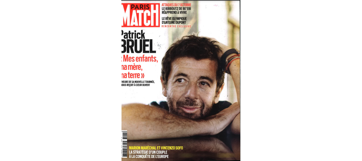 Photo Retrouvez Linterview Intégrale De Patrick Bruel Dans Le Magazine Paris Match Du 7 Mars 