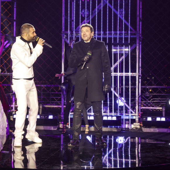 "Quelque part, on a mieux réussi notre divorce que notre mariage", assure malicieusement l'artiste...
Exclusif - Ycare, Patrick Bruel - Emission "La grande soirée du 31 de Paris" sur France 2. © Jack Tribeca / Bestimage