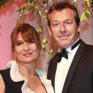 Jean-Luc Reichmann et sa femme Nathalie - Gala du 75e Grand Prix de Monaco le 28 mai 2017. © Claudia Albuquerque/Bestimage 