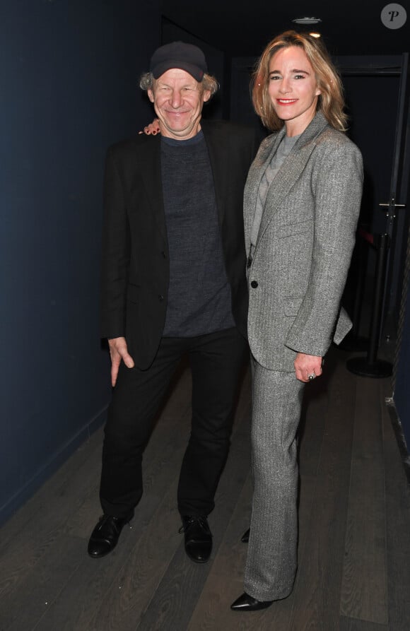 Exclusif - Géraldine Danon avec son mari Philippe Poupon - Générale de la pièce "Groenland" avec Géraldine Danon au théâtre "La Scala" à Paris le 8 novembre 2019. © Coadic Guirec/Bestimage 