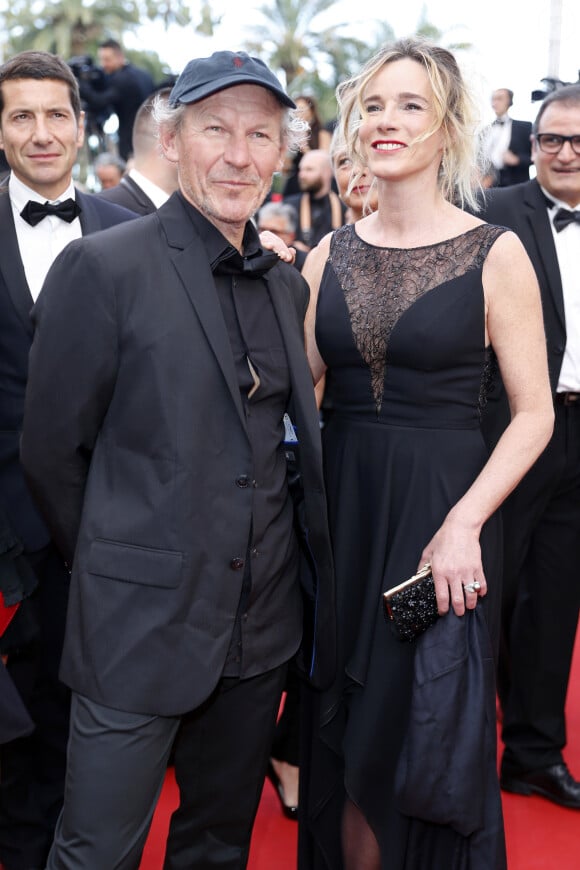 Géraldine Danon (robe Georges Honeika Couture et bracelest Montblanc) et son mari Philippe Poupon - Montée des marches du film "Money Monster" lors du 69ème Festival International du Film de Cannes. Le 12 mai 2016. © Borde-Jacovides-Moreau/Bestimage 