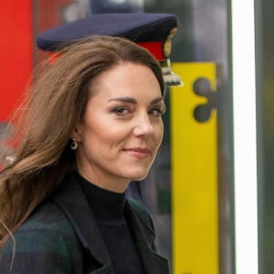 Catherine (Kate) Middleton, princesse de Galles va inaugurer officiellement le nouveau Centre hospitalier Royal Liverpool University Hospital à Liverpool, Royaume Uni le 12 janvier 2023. 