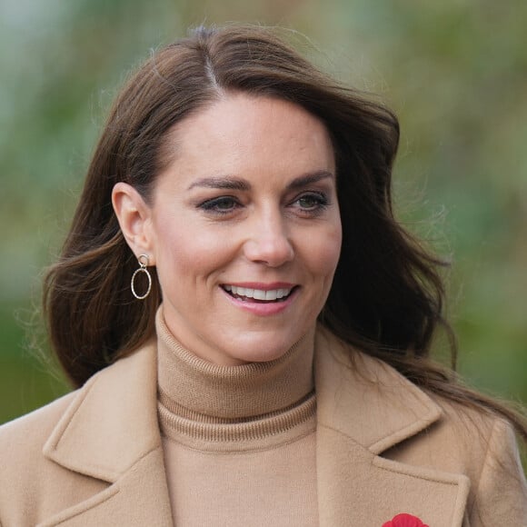 Le prince William, prince de Galles, et Catherine (Kate) Middleton, princesse de Galles, se rendent à Scarborough pour lancer un financement destiné à soutenir la santé mentale des jeunes, dans le cadre d'une collaboration dirigée par la Royal Foundation le 3 novembre 2022. 