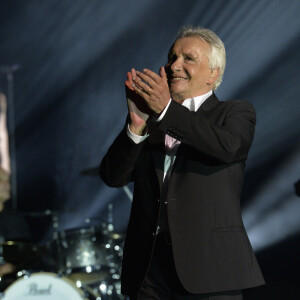 Michel Sardou en concert a l'Olympia a Paris le 7 juin 2013.