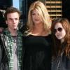 Kirstie Alley et ses enfants arrivent chez David Letterman, à New York, le 16 mars 2010 !