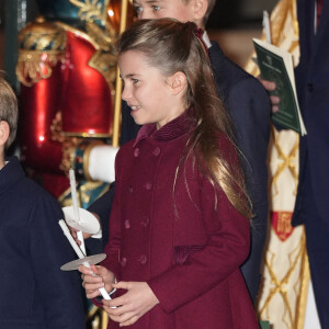 Le prince Louis de Galles, La princesse Charlotte de Galles - Traditionnel concert de Noël "Together At Christmas" à l'abbaye de Westminster à Londres le 8 décembre 2023. 