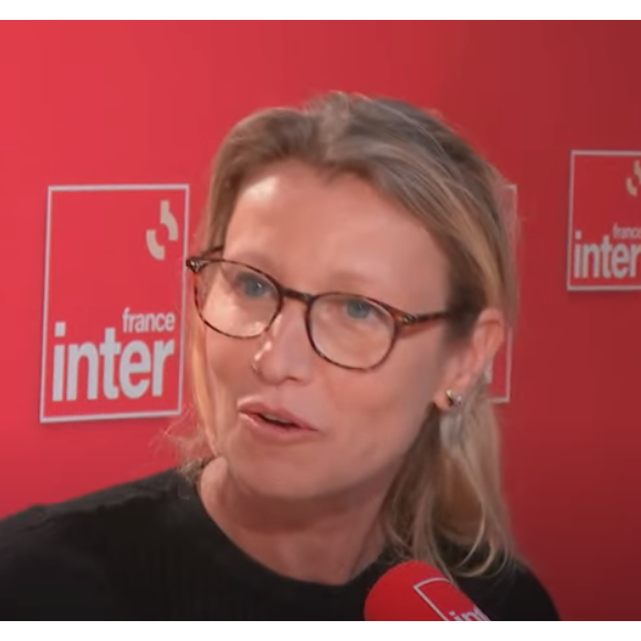 Alexandra Lamy sur France Inter. Le 18 mars 2024.