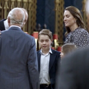 Kate Middleton à l'abbaye de Westminster. @ JLPPA