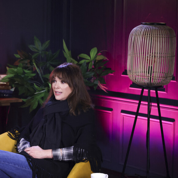 Exclusif - Rendez-vous avec Sandrine Quétier chez Webedia à Paris, France, le 23 février 2024. © Jack Tribeca/Bestimage