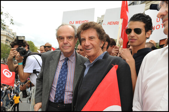 Jack Lang et Frédéric Mitterrand en 2011