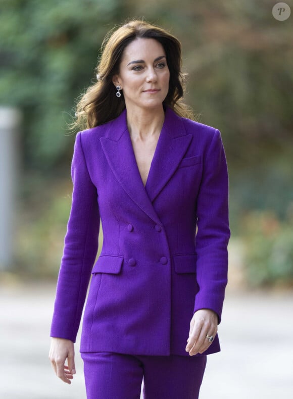 De son côté, Kate Middleton a entamé une chimiothérapie
Catherine (Kate) Middleton, princesse de Galles arrive au Design Museum pour co-organiser l'événement avec le Centre de la Fondation Royale pour la petite enfance à Londres le 15 novembre 2023.