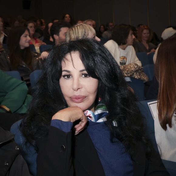 Exclusif - Yamina Benguigui lors de la présentation du documentaire de R.Orlinski "1ère fois au musée" chez Mediawan à Paris le 12 mars 2024. © Jack Tribeca/Bestimage