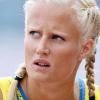 La belle suédoise Carolina Klüft qui n'est autre que la meilleure heptathlète de tous les temps... En athlétisme, les beautés ne manquent pas !
