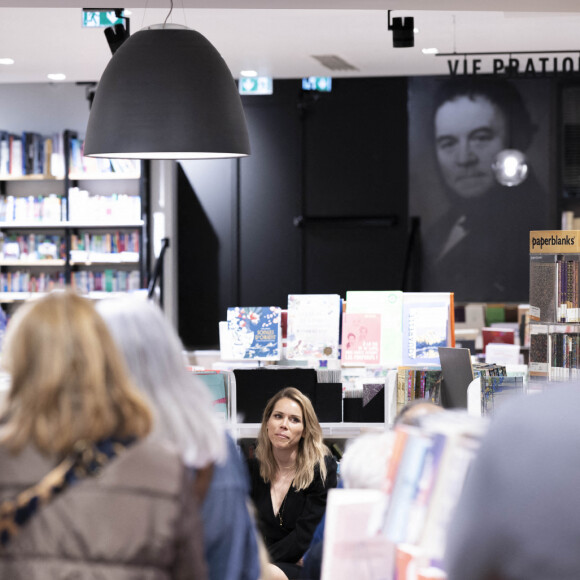 Exclusif - Tiphaine Auzière - Soirée littérature à la librairie Le Divan à Paris, animée par M.Carcassonne, et séance de dédicace du livre de Tiphaine Auzière "Assises" aux Editions Stock. Le 20 mars 2024 © Cyril Moreau / Bestimage 