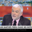 VIDEO Yann Barthès auditionné à l'Assemblée nationale : Pascal Praud jubile et le tacle en direct, "c'est Jeff Panacloc !"