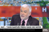 Pascal Praud réagit à l'audition de Yann Barthès devant l'assemblée nationale. "L'Heure des Pros", CNews