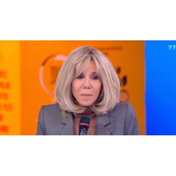 Brigitte Macron sur le plateau des "12 Coups de midi".