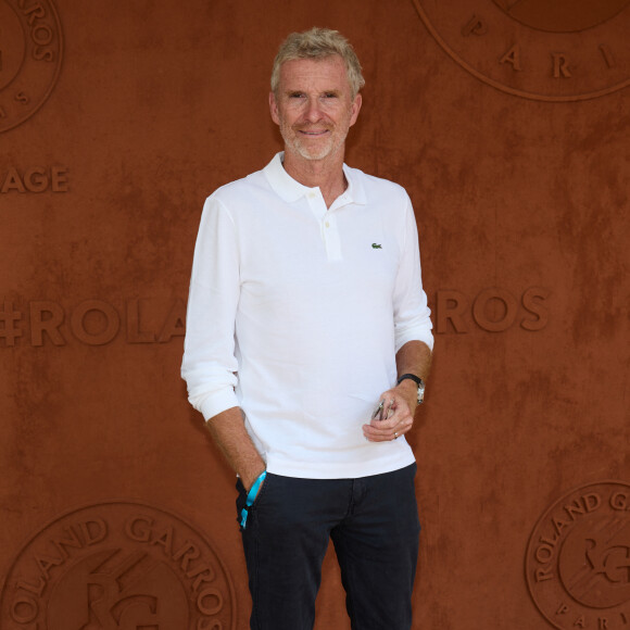 Denis Brogniart au village lors des Internationaux de France de tennis de Roland Garros 2023, à Paris, France, le 6 juin 2023. © Jacovides-Moreau/Bestimage 