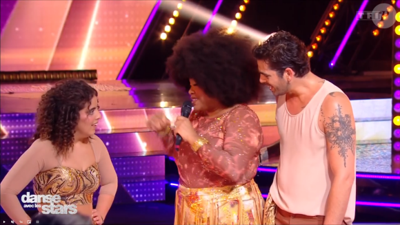 Inès Reg renversante dans "Danse avec les stars", TF1.