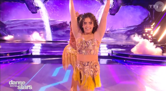 Pas de quoi s'inquiéter donc, pour celle qui venait de briller sur le parquet ?
Inès Reg renversante dans "Danse avec les stars", TF1.