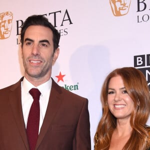 Sacha Baron Cohen et Isla Fisher aux BAFTA en 2019. Photo par Tammie Arroyo / AFF-USA/ABACAPRESS.COM