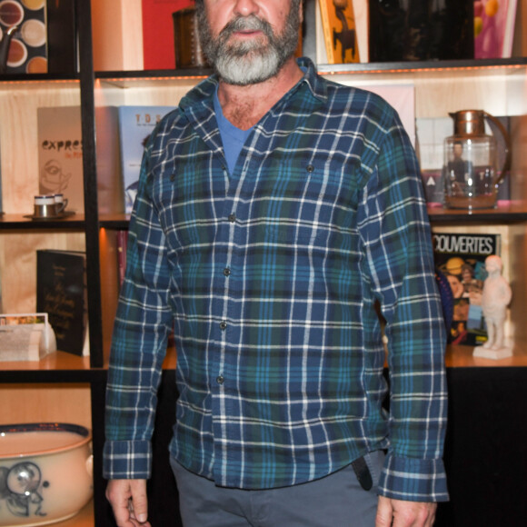 Exclusif - Eric Cantona lors d'une conférence de presse de la série (France 3) "Le voyageur: La permission de minuit" au restaurant Les Editeurs à Paris, France, le 25 février 2020. La série sera diffusée sur France 3 le mardi 17 mars 2020. © Coadic Guirec/bestimage  (No Web pour la Belgique et la Suisse) Exclusive - For Germany Call For Price - Eric Cantona during "The traveler: Midnight permission" press conference at Les Editeurs restaurant in Paris, France, on February 25, 2020. 