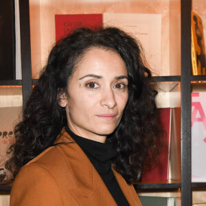 Qui a beaucoup stressé la jeune femme, à tel point qu'elle a "rendu fou" son mari. 
Exclusif - Rachida Brakni lors d'une conférence de presse de la série (France 3) "Le voyageur: La permission de minuit" au restaurant Les Editeurs à Paris, France, le 25 février 2020. La série sera diffusée sur France 3 le mardi 17 mars 2020. © Coadic Guirec/bestimage 