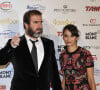 Et Eric Cantona s'entendait très bien avec le père de sa femme, décédé en 2020. 
Eric Cantona et sa femme Rachida Brakni - La princesse Stephanie de Monaco assiste a la ceremonie du 'Golden Foot Award' a Monaco le 17 Avril 2012. 