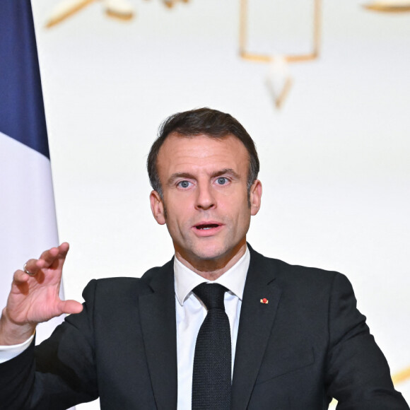 Emmanuel Macron © Jacques Witt/Pool/Bestimage