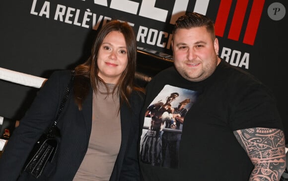Nico et Daniella Capone - Première du film "Creed III" au cinéma Le Grand Rex à Paris le 13 février 2023. © Coadic Guirec/Bestimage
